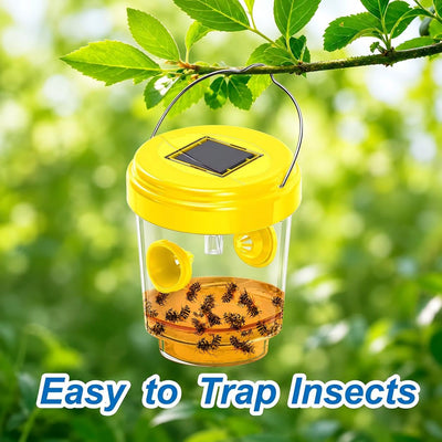 Jiermadun pack de 4 trampas listas para cubrir jardín y terraza