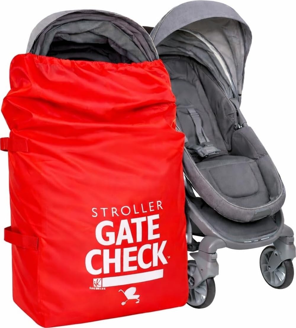 J.L. Childress bolsa Gate Check frontal mostrando protección visible
