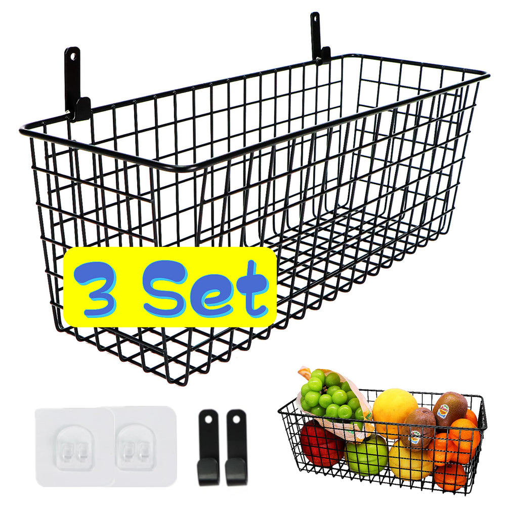 Joben Oligey vista frontal del set colgante negro, ahorro de espacio eficiente