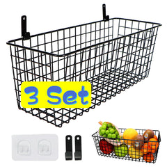 Joben Oligey vista frontal del set colgante negro, ahorro de espacio eficiente