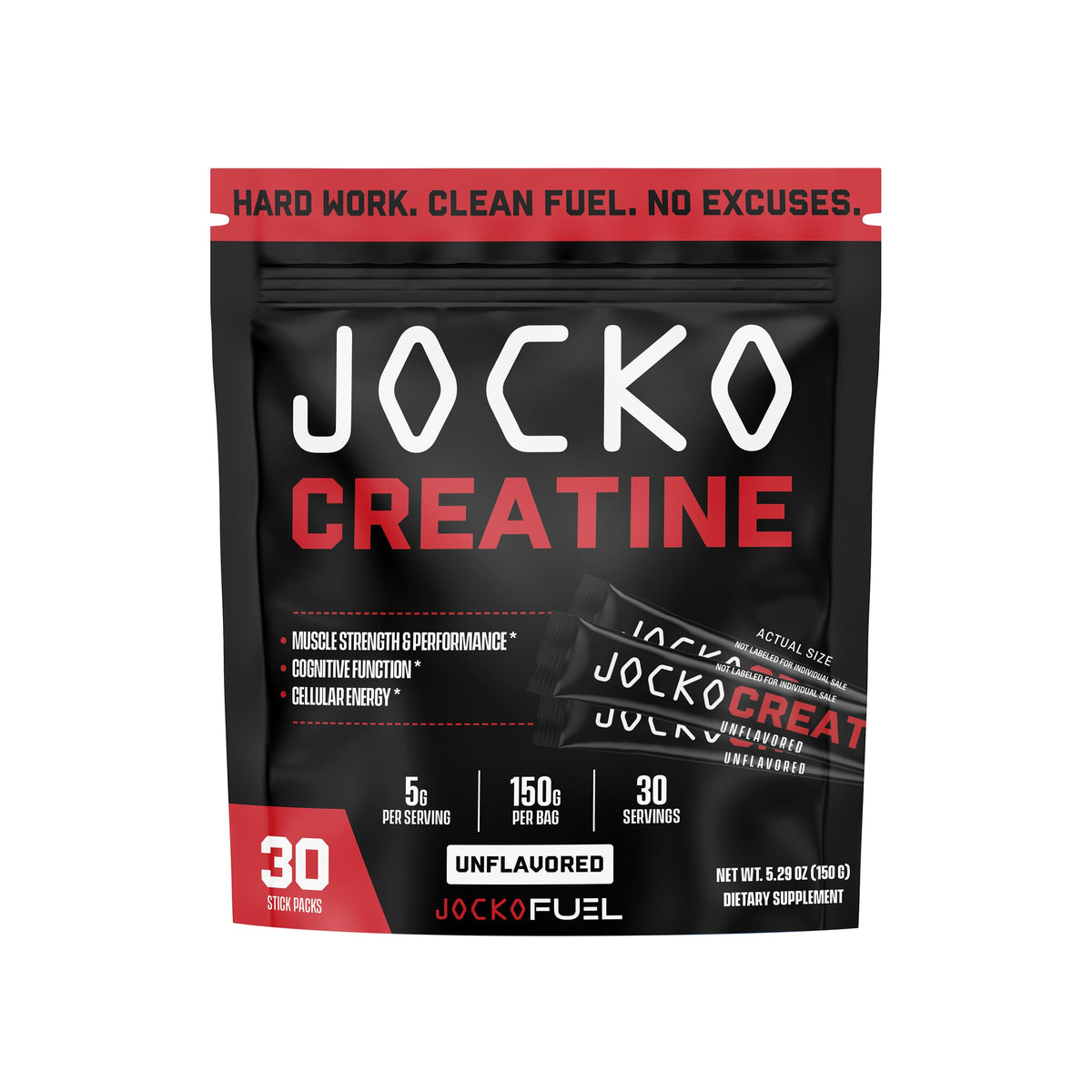 Jocko Fuel sobre frontal mostrando diseño y portabilidad