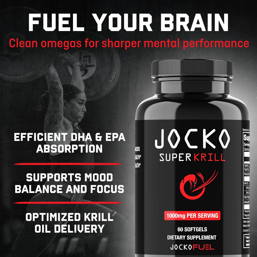 Jocko Fuel primer plano del softgel mostrando textura y pureza