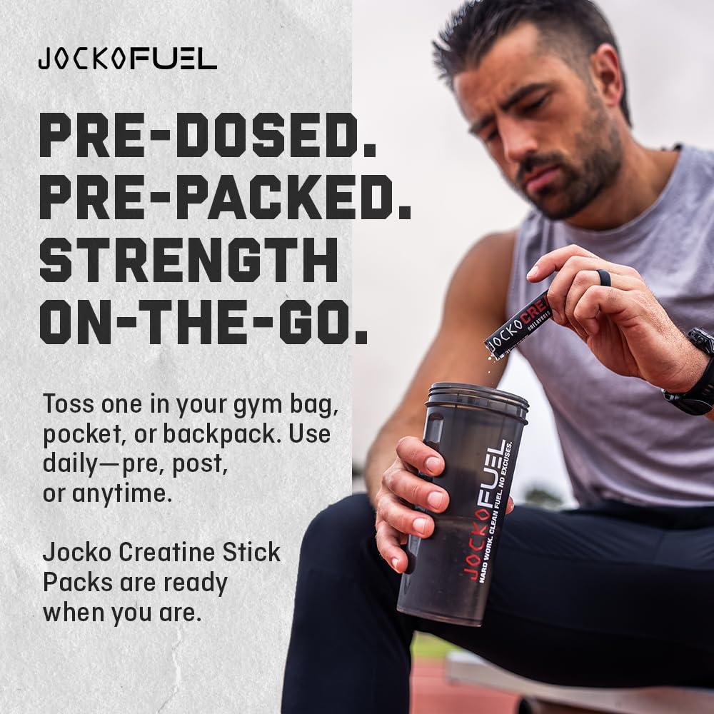 Jocko Fuel sobre usado en gimnasio destacando uso práctico