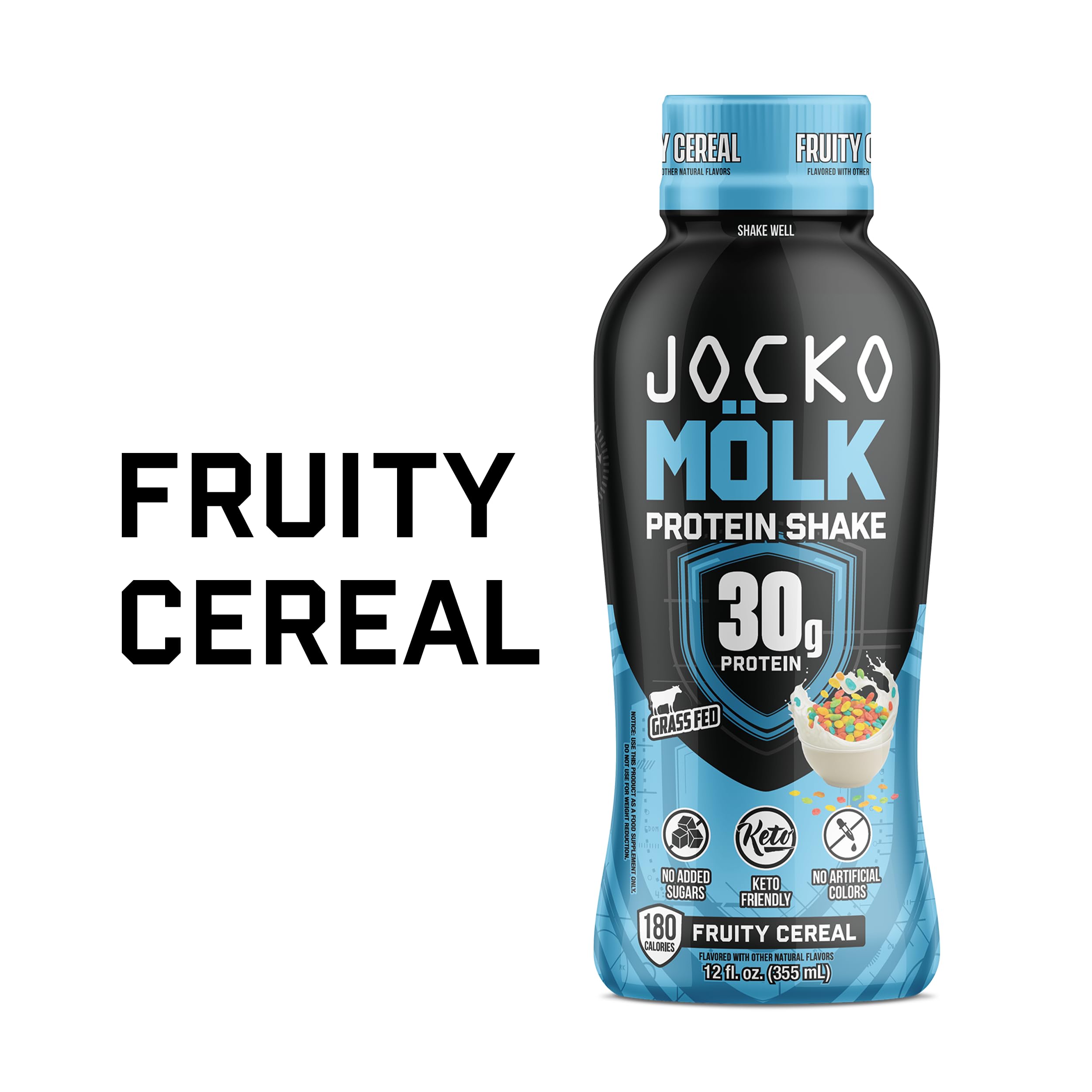 Jocko Fuel pack de 12 unidades en caja, presentación lista para almacenar y consumo frecuente