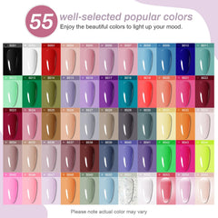 JODSONE paleta abierta con 55 colores para combinaciones creativas