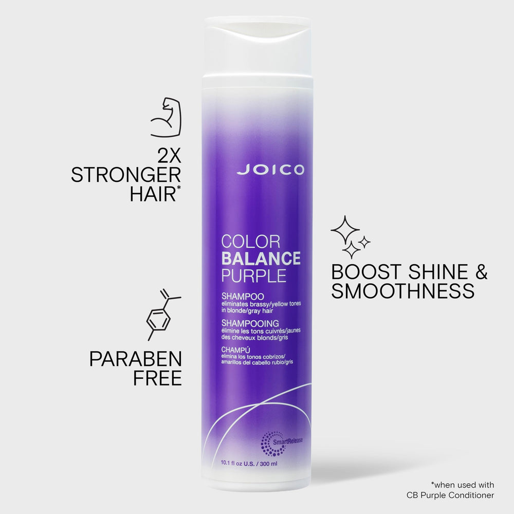 Joico detalle de etiqueta con ingredientes y beneficios protectores