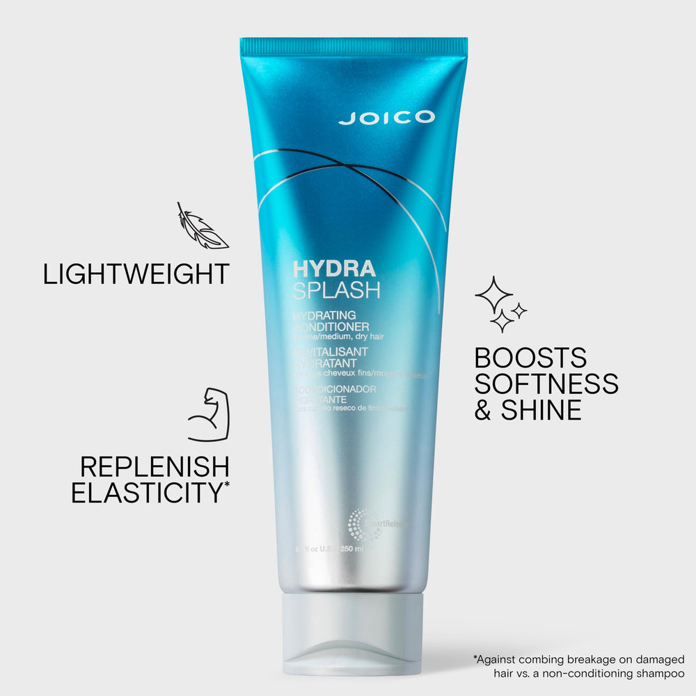 Joico etiqueta con ingredientes resalta agua de coco y algas marinas