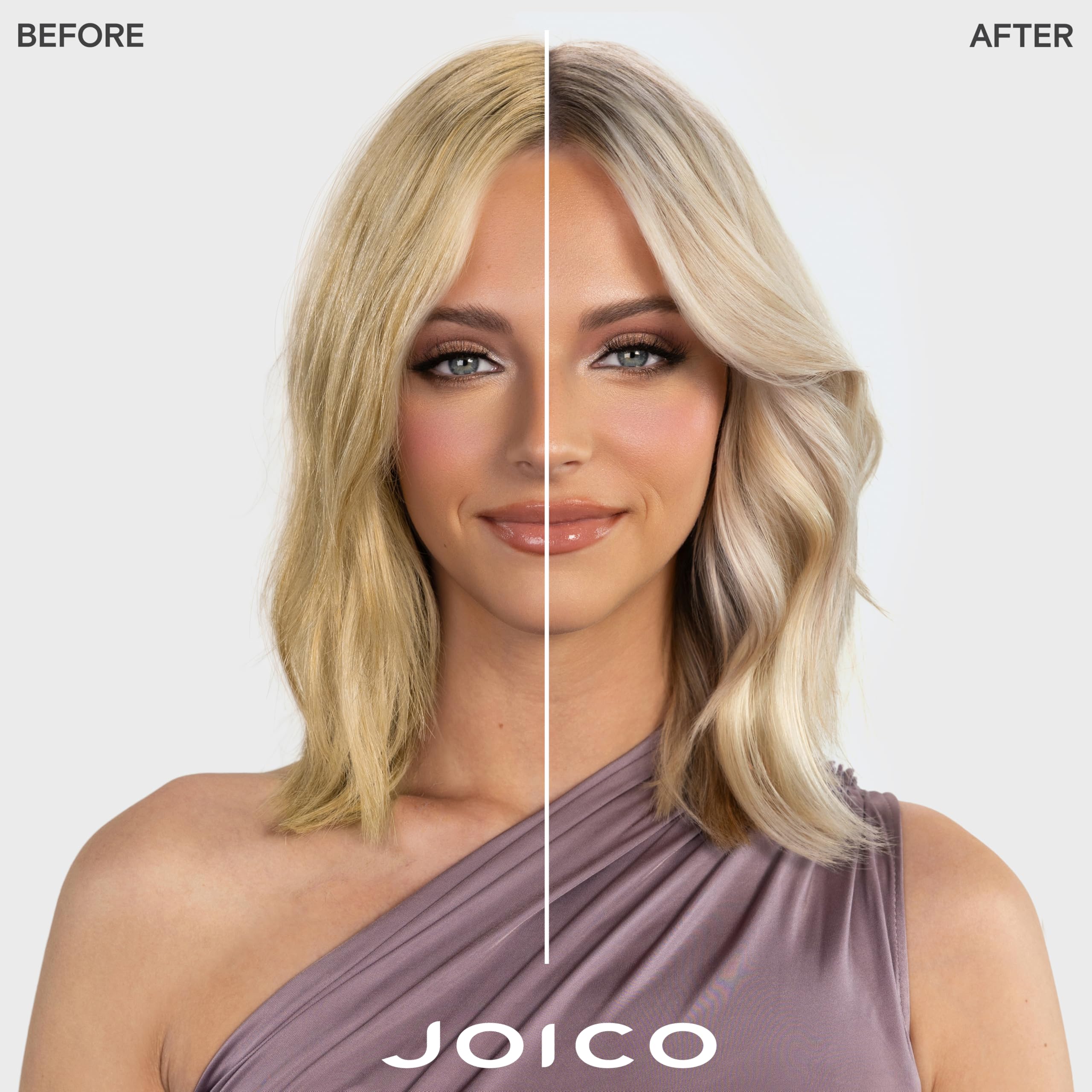 Joico textura de espuma morado cremoso que neutraliza amarillos