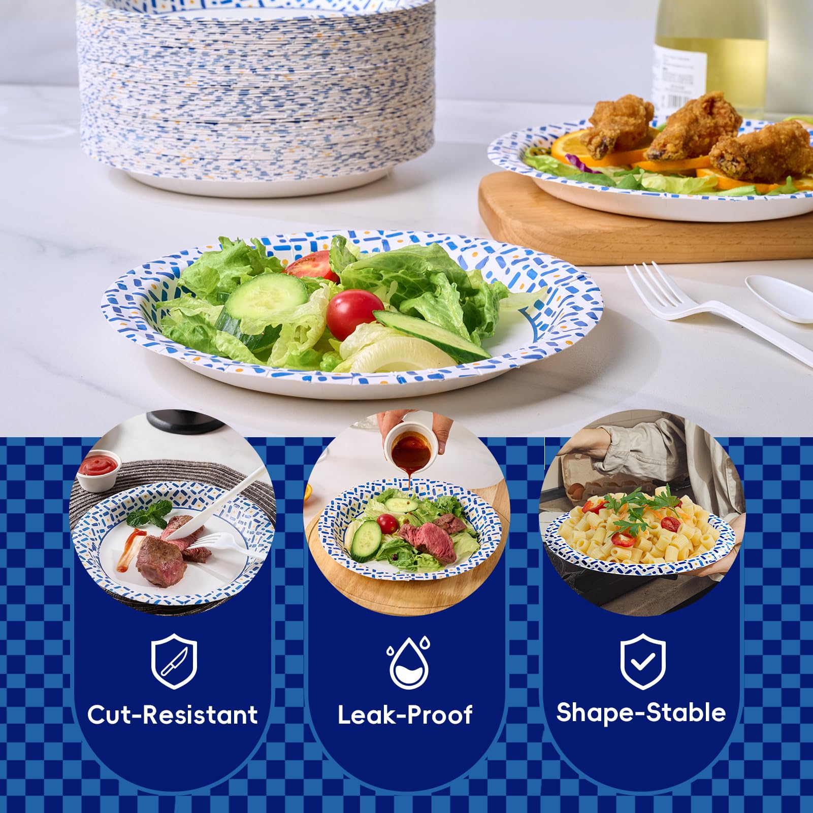 JOLLY CHEF comparación de tamaño junto a cubiertos para escala