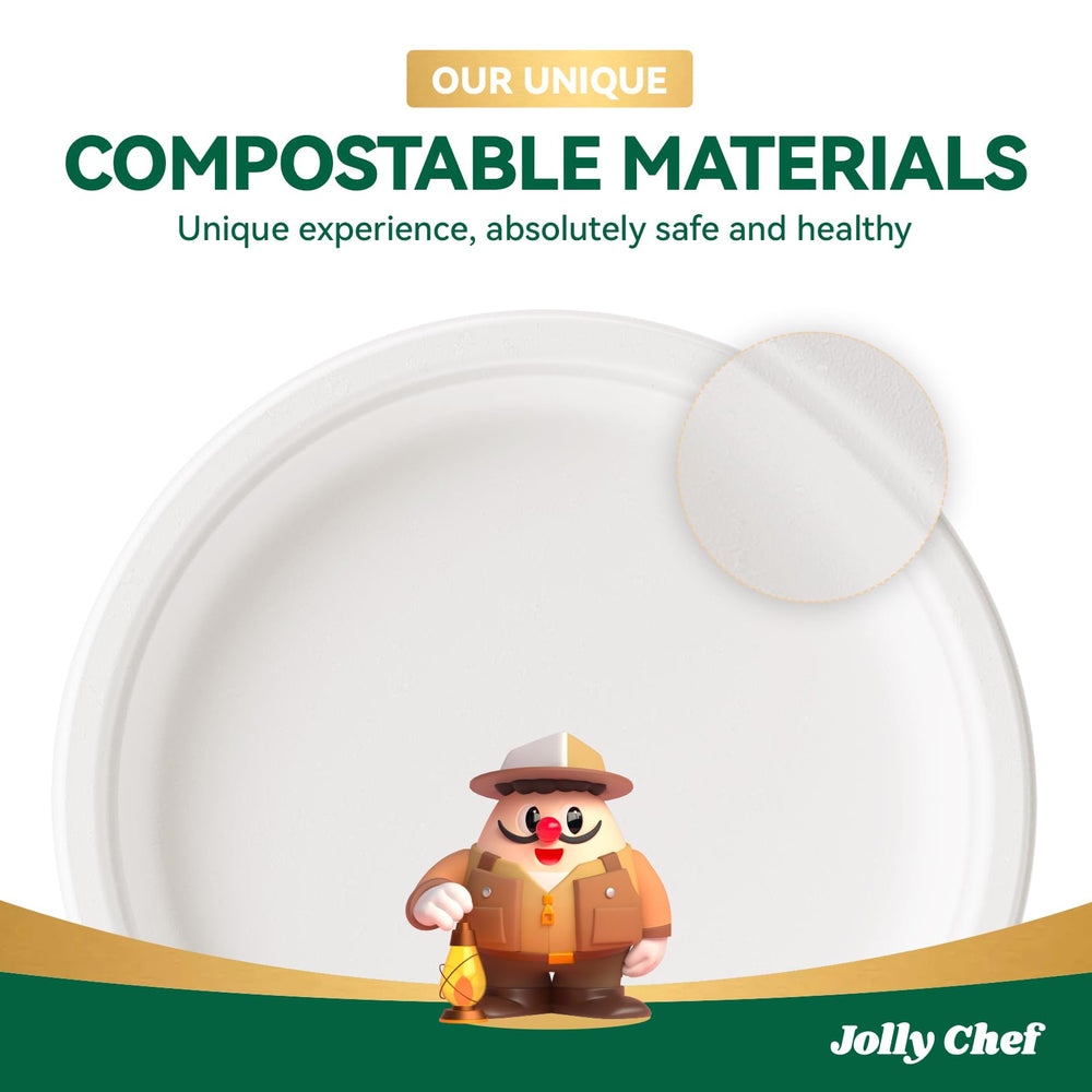 JOLLY CHEF envase sellado de 125 unidades listo para eventos