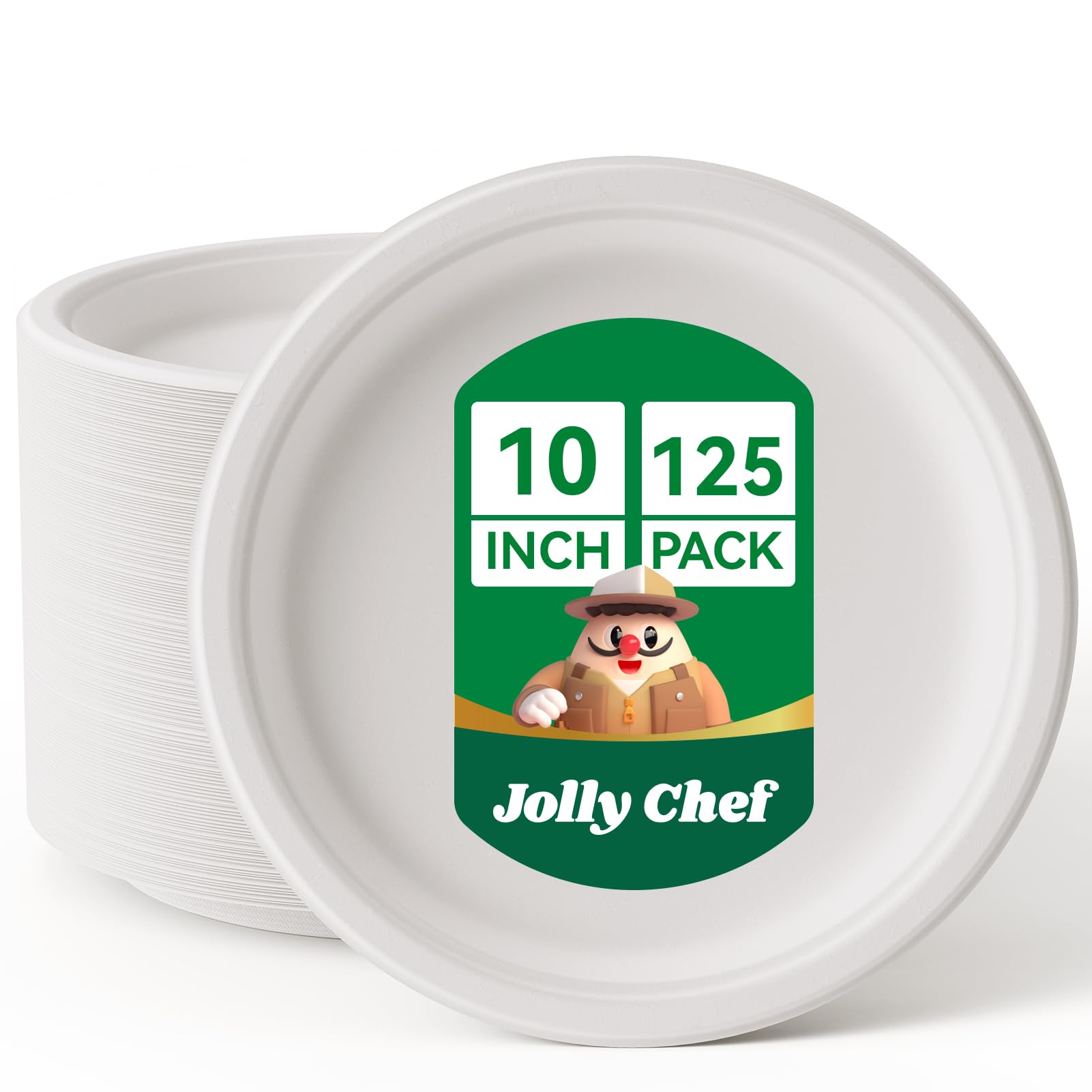 JOLLY CHEF paquete frontal mostrando 125 unidades y beneficio ecológico