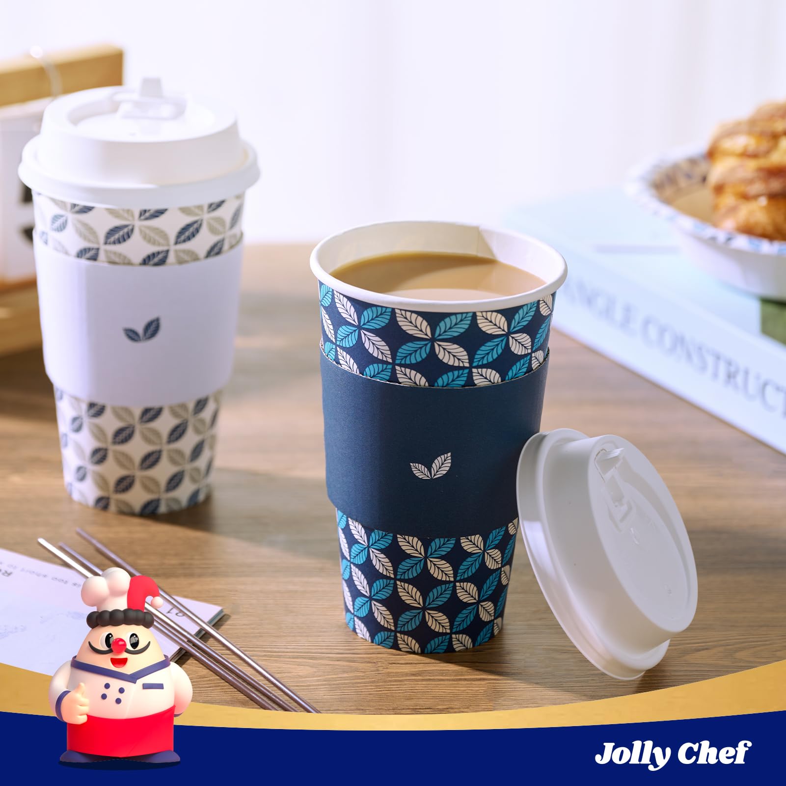 JOLLY CHEF funda aislante en mano que protege del calor al servir