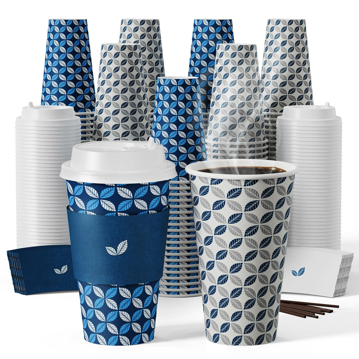JOLLY CHEF vaso frontal 16 oz mostrando diseño bicolor y utilidad