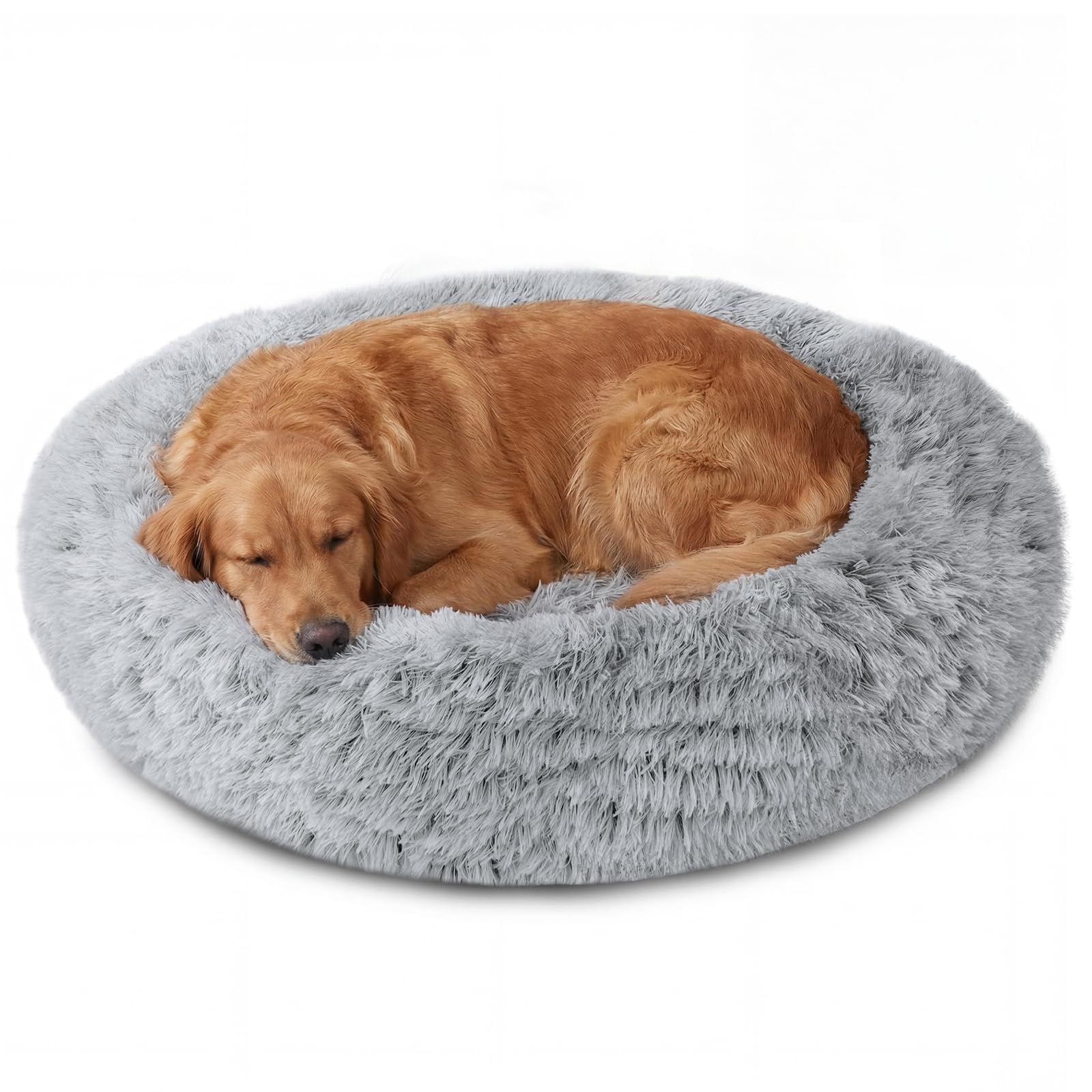 JOLLYVOGUE cama donut frontal mostrando forma redonda y comodidad
