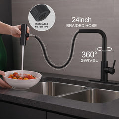 JOOM detail of matte black stainless finish showing texture and fingerprint-resistant benefit