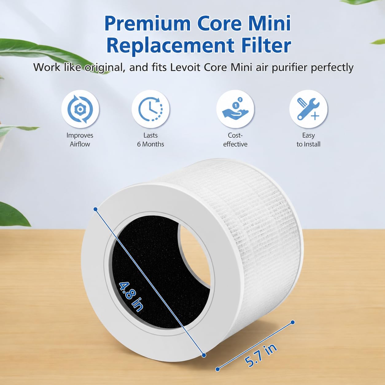 JORAIR instalación del filtro Core Mini paso a paso sin herramientas fácil