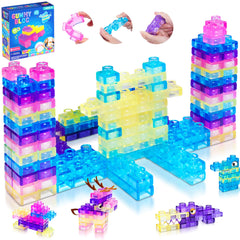 JOY SPOT! caja frontal del set 40 piezas mostrando colores brillantes y seguridad