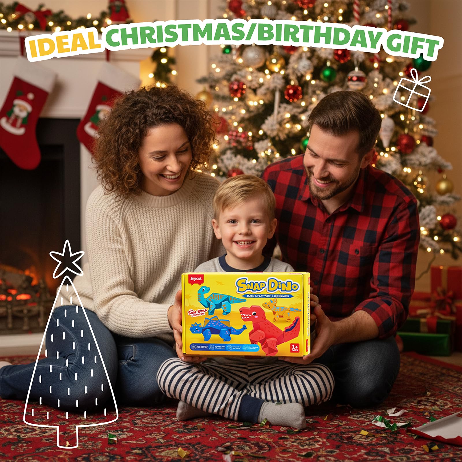 JoyCat empaque listo para regalo con colores y diseño atractivo para ocasiones especiales