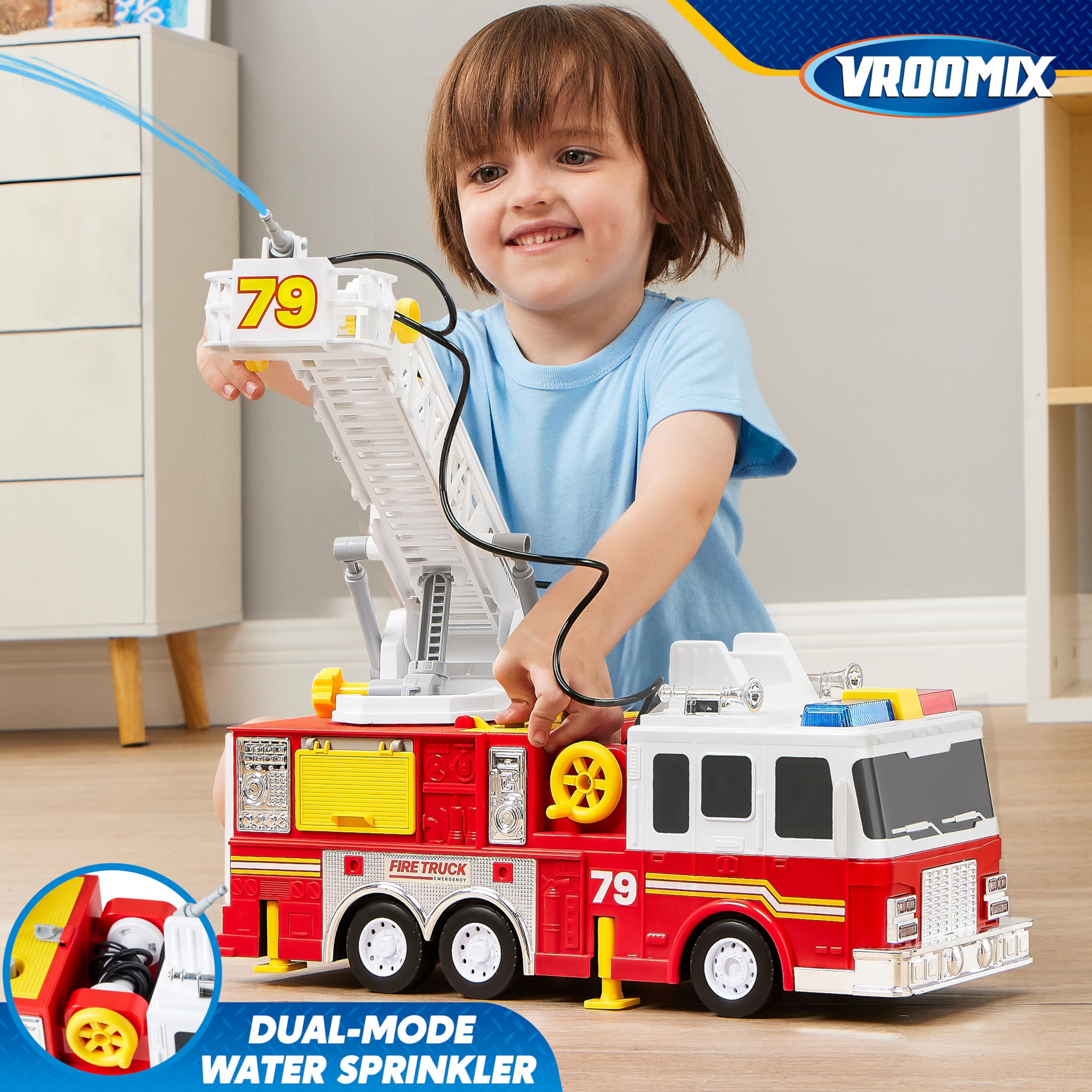 JOYIN comparación de tamaño junto a un niño que muestra escala real