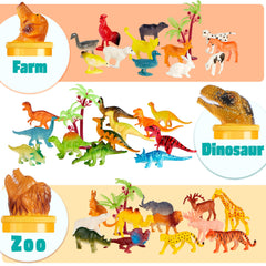 JOYIN primer plano textura de figura de dinosaurio, detalle realista para imaginación