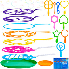 JOYIN front packaging showing full 18-piece bubble kit benefit: complete set