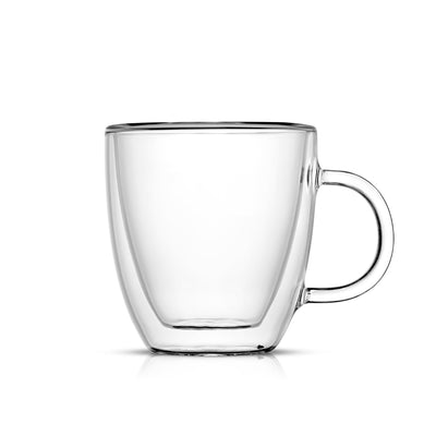 JoyJolt vasos en cocina mostrando estilo y uso diario elegante