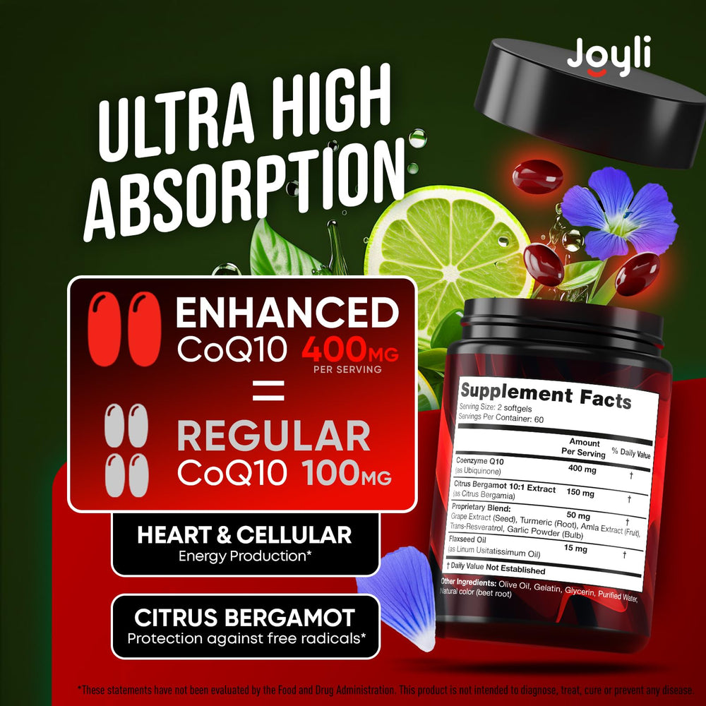 JOYLI Nutrition cápsula close-up que muestra textura y absorción mejorada