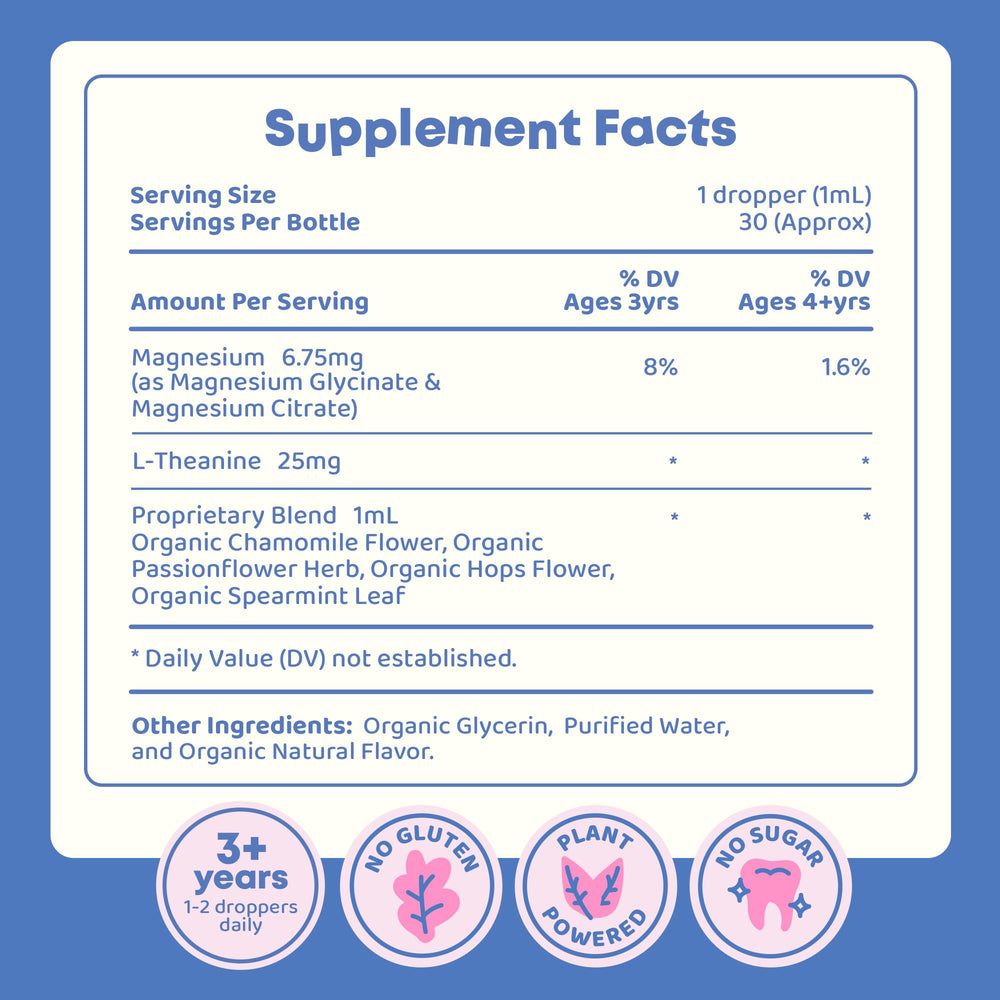 JoySpring etiqueta con información nutricional clara y legible