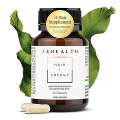 JSHealth envase frontal mostrando etiqueta clara y beneficios visibles