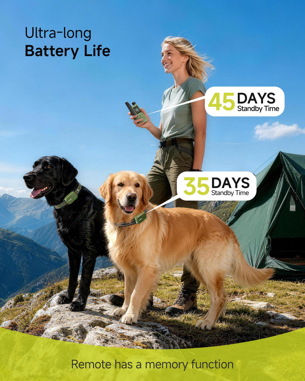 Jugbow collar en contexto de excursión, ideal para actividades al aire libre
