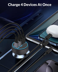 JUNVANG cable reforzado USB-C a USB-C resistente y alta potencia