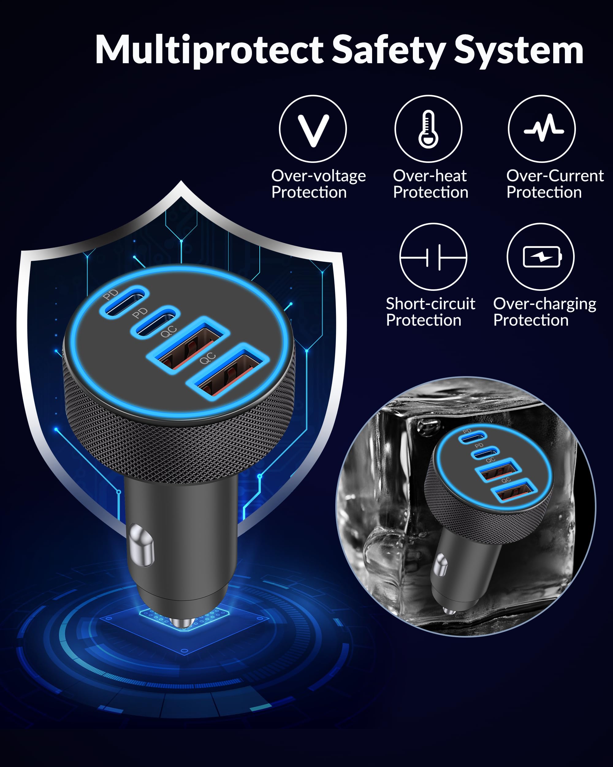 JUNVANG etiqueta con especificaciones 90W mostrando compatibilidad