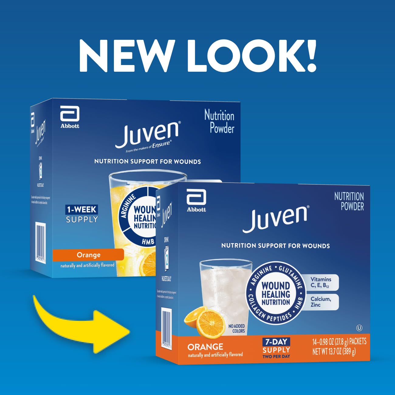 Textura del polvo Juven en primer plano, mezcla homogénea y soluble