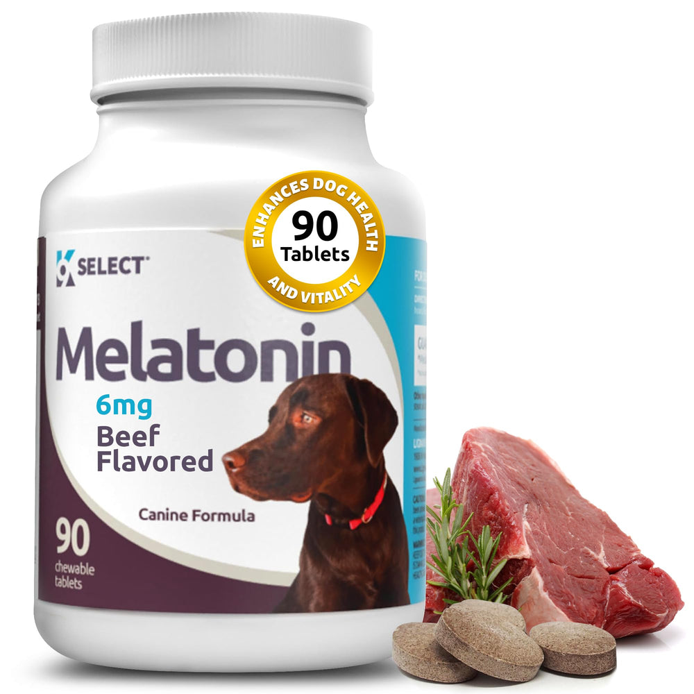 K9 Select front packaging showing bottle and label benefit convenience