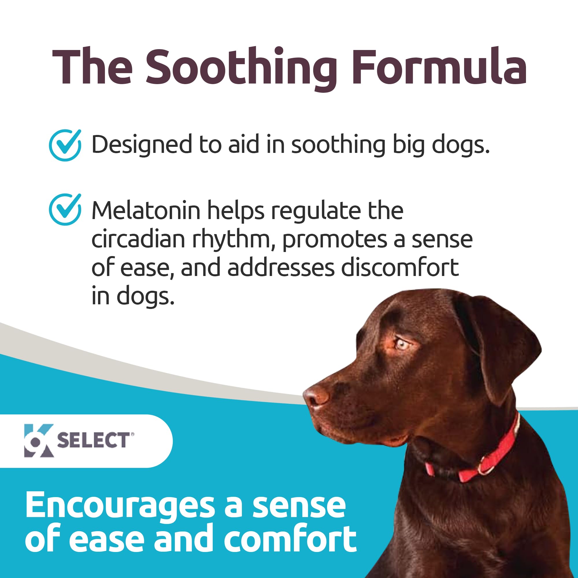 K9 Select beef-flavored tablet close-up demonstrating chewable appeal