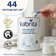 Kabrita primer plano del polvo para observar textura y facilidad de mezcla