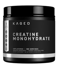 Kaged envase frontal mostrando diseño y cantidad, claridad y confianza