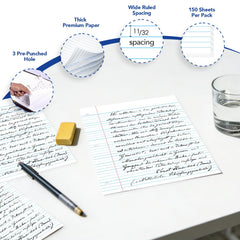 KAISA textura del papel en primer plano, superficie lisa para escribir fluido