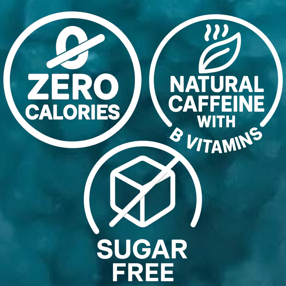 KaJun LOADED TEA detalle de lista de vitaminas aportando apoyo nutricional