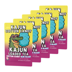 KaJun LOADED TEA polvo en primer plano mostrando textura fina y mezcla solubilizante
