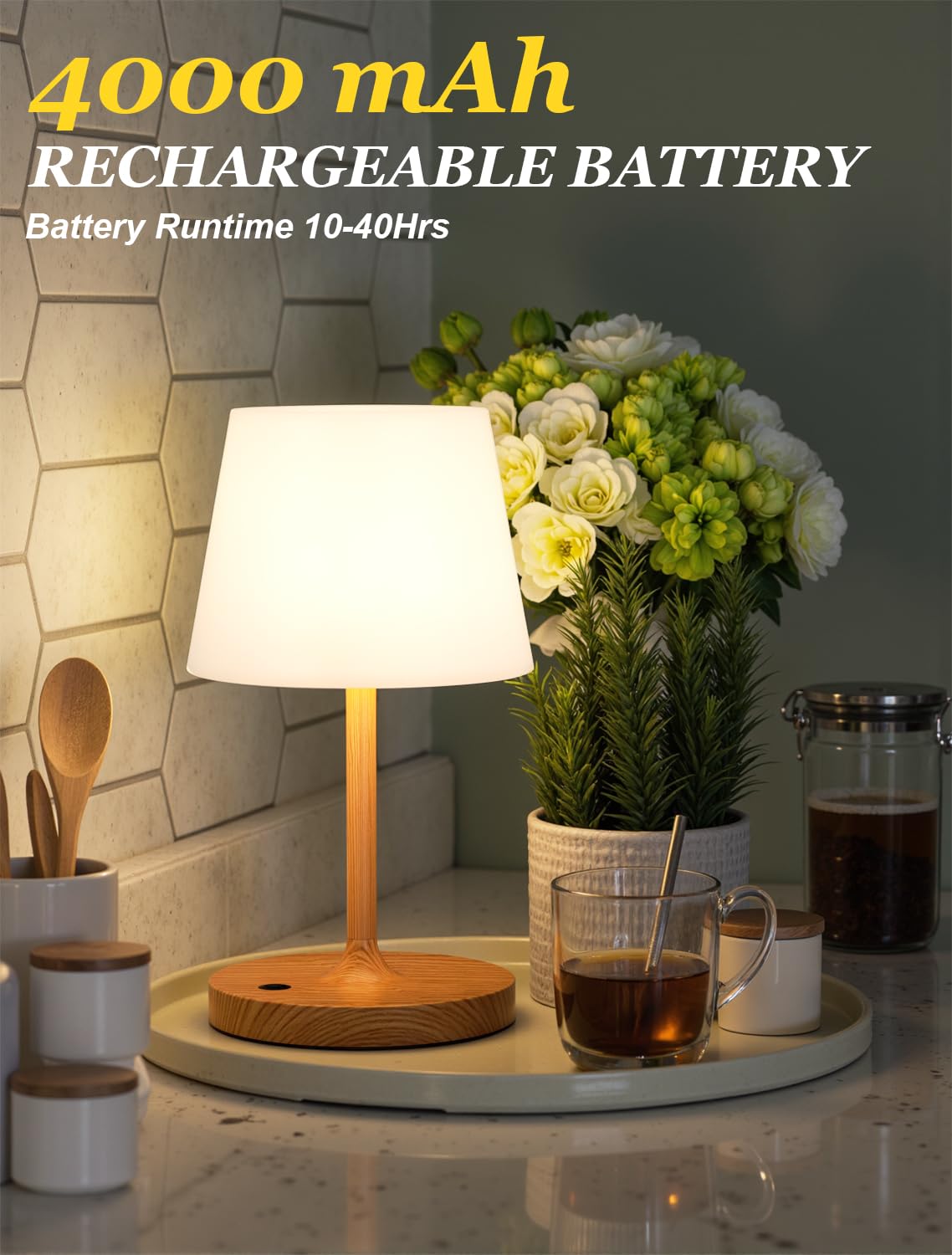 Kakanuo battery indicator and charging port showing rechargeable battery status
