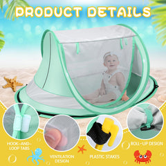 Kapeazo interior amplio para juegos y descanso con malla protectora