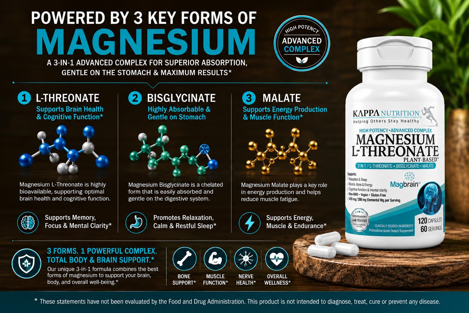 KAPPA NUTRITION lifestyle shot on table suggesting daily use