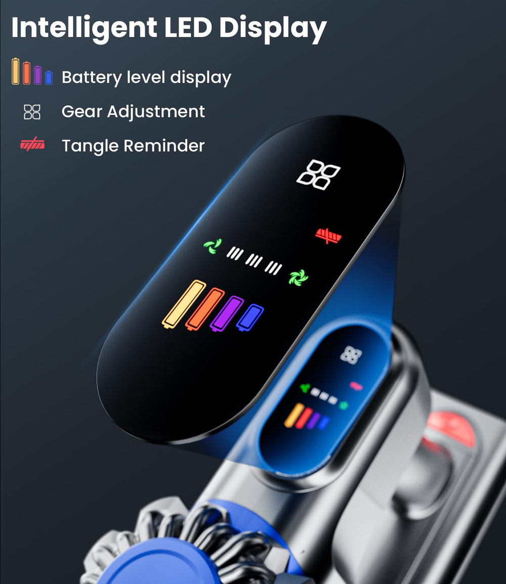 KARDV in handheld mode cleaning car seat crevice for detailed portability