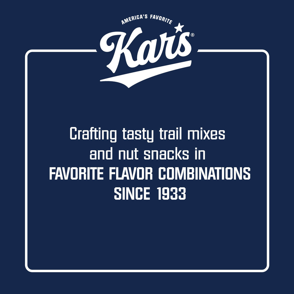 Kar’s clear ingredient and nutrition label showing gluten-free and kosher certifications