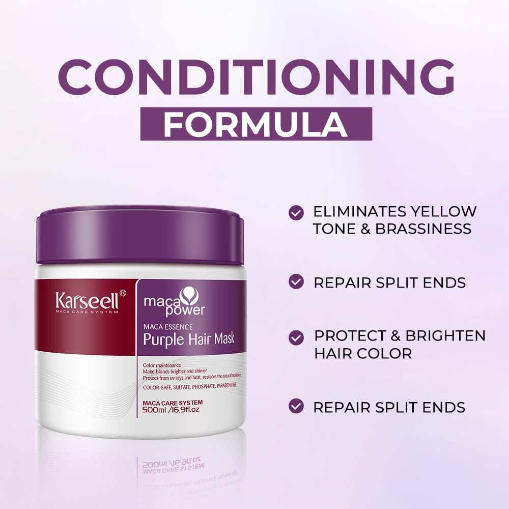 Karseell being applied in shower to mid-lengths and ends offering controlled toning and conditioning