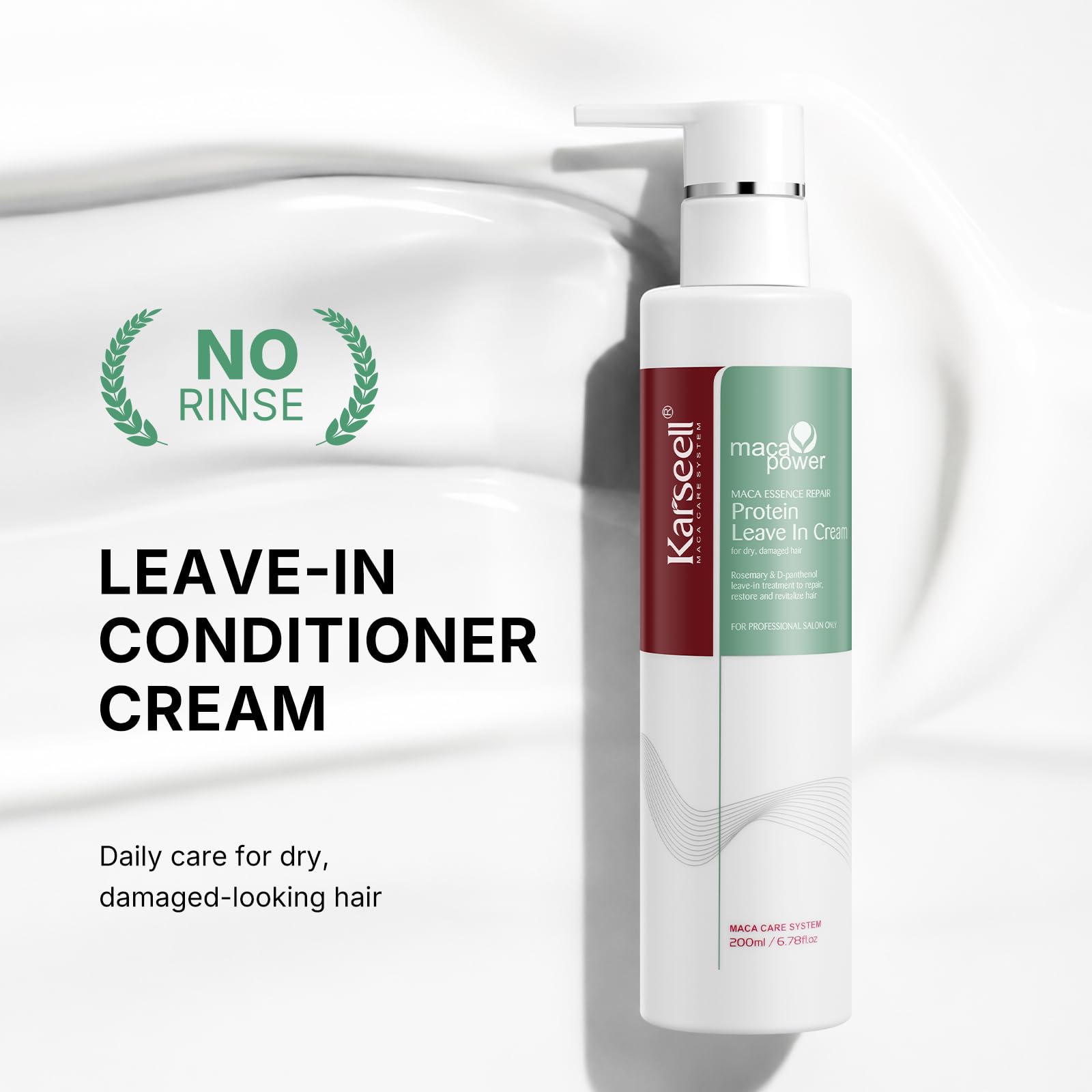 Karseell cream texture close-up reveals smooth formula for easy distribution