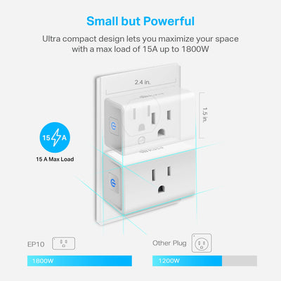 Kasa Smart app controlling plug remotely for convenient control