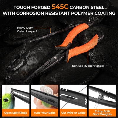 KastKing fillet knife blade detail highlighting 420 stainless durability