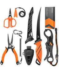 KastKing front packaging showing full SteelStream set and compact carry benefits